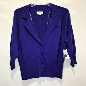 Josephine Studio ¾ Sleeve Cardigan Sweater XL